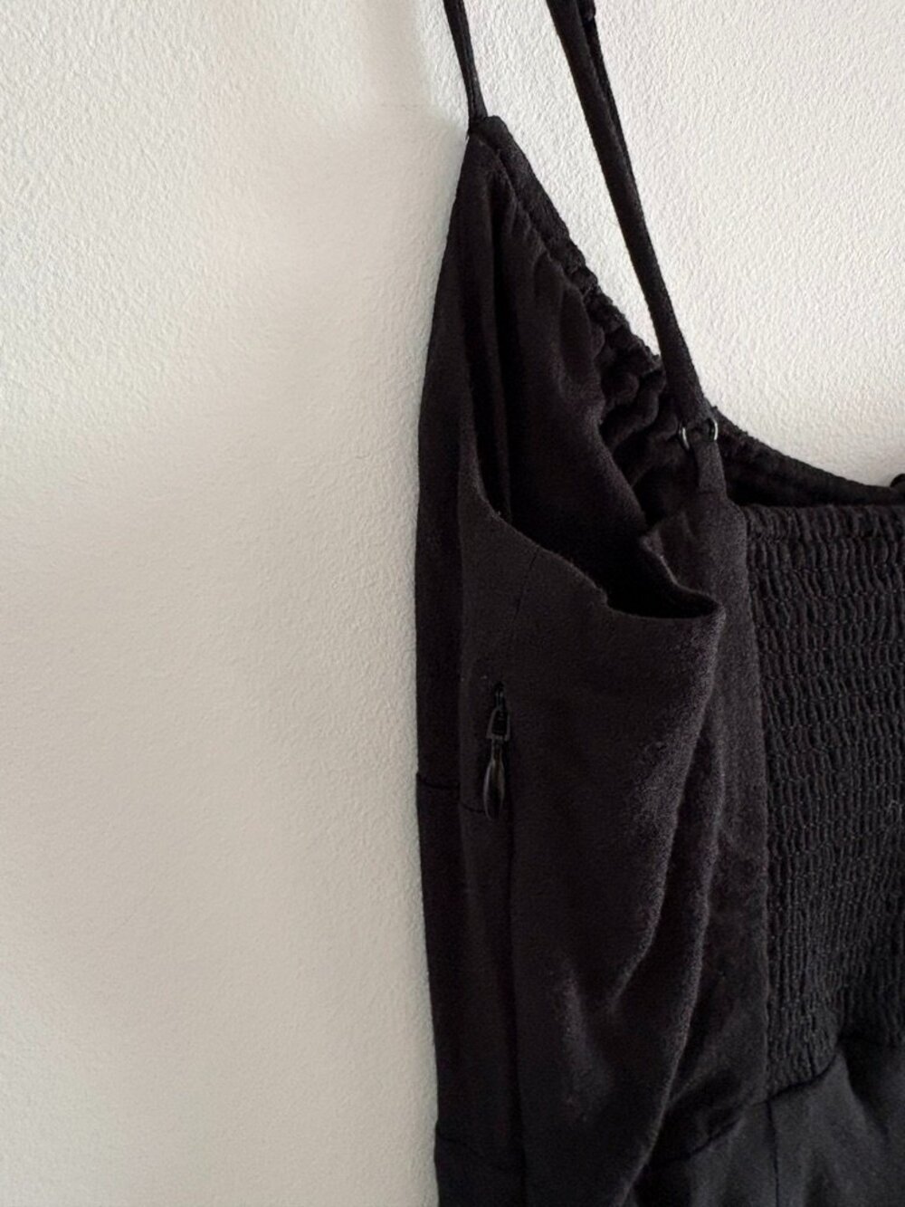 Aritzia Wilfred Bellow Crepe Midi Dress Gathered Bust Drape Black Size 4 - Picture 7 of 9